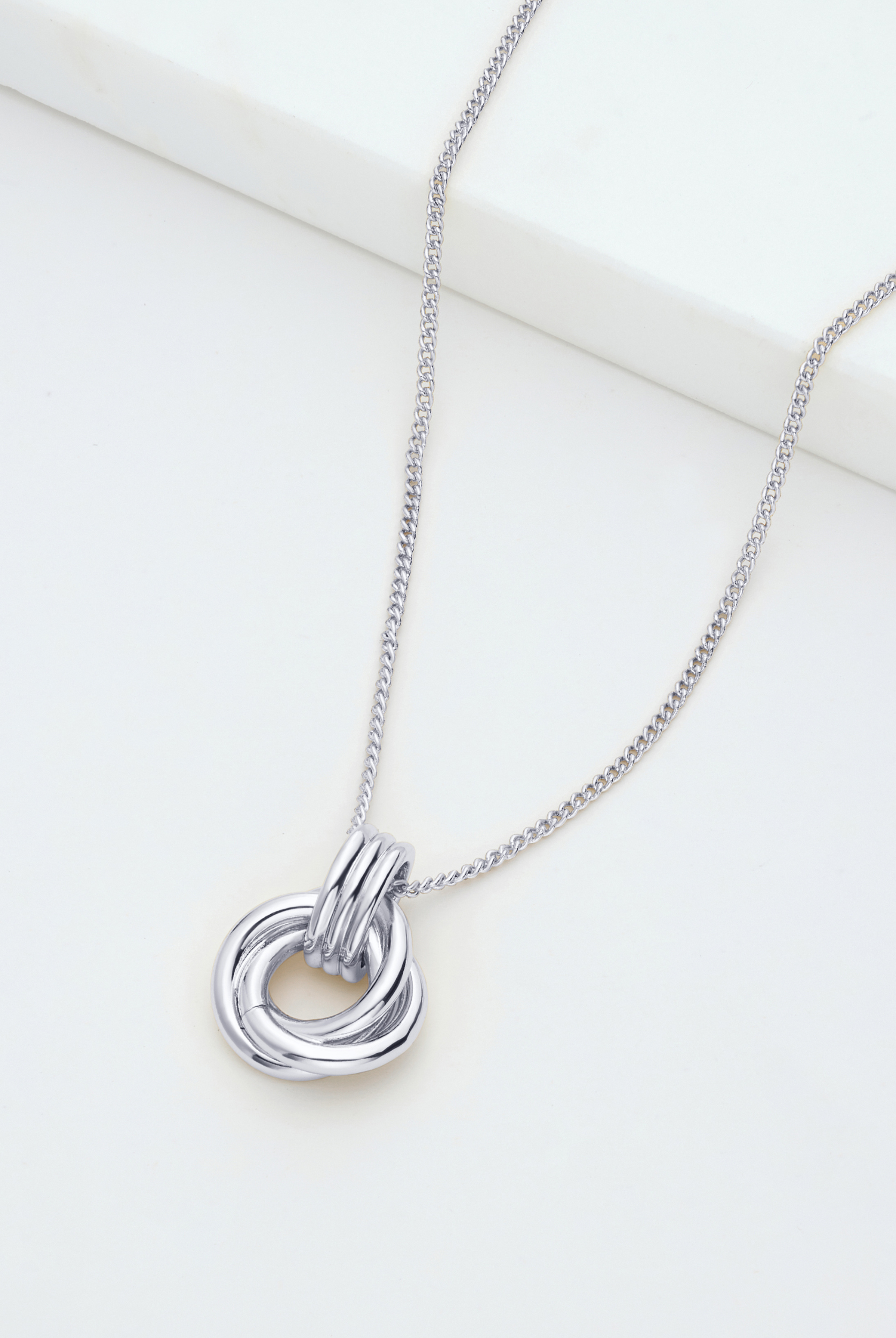 Poppy Necklace - Silver