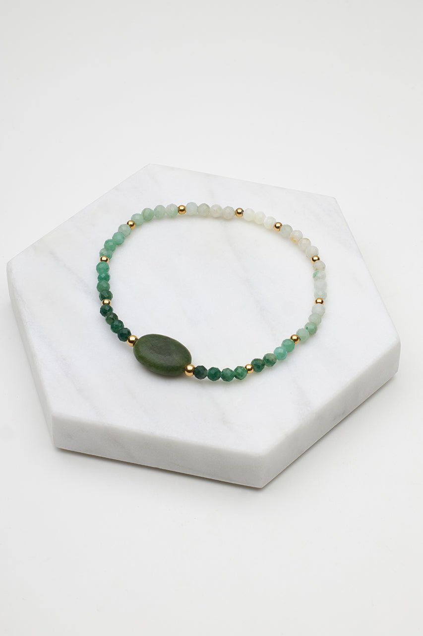 Pia Bracelet - Olive