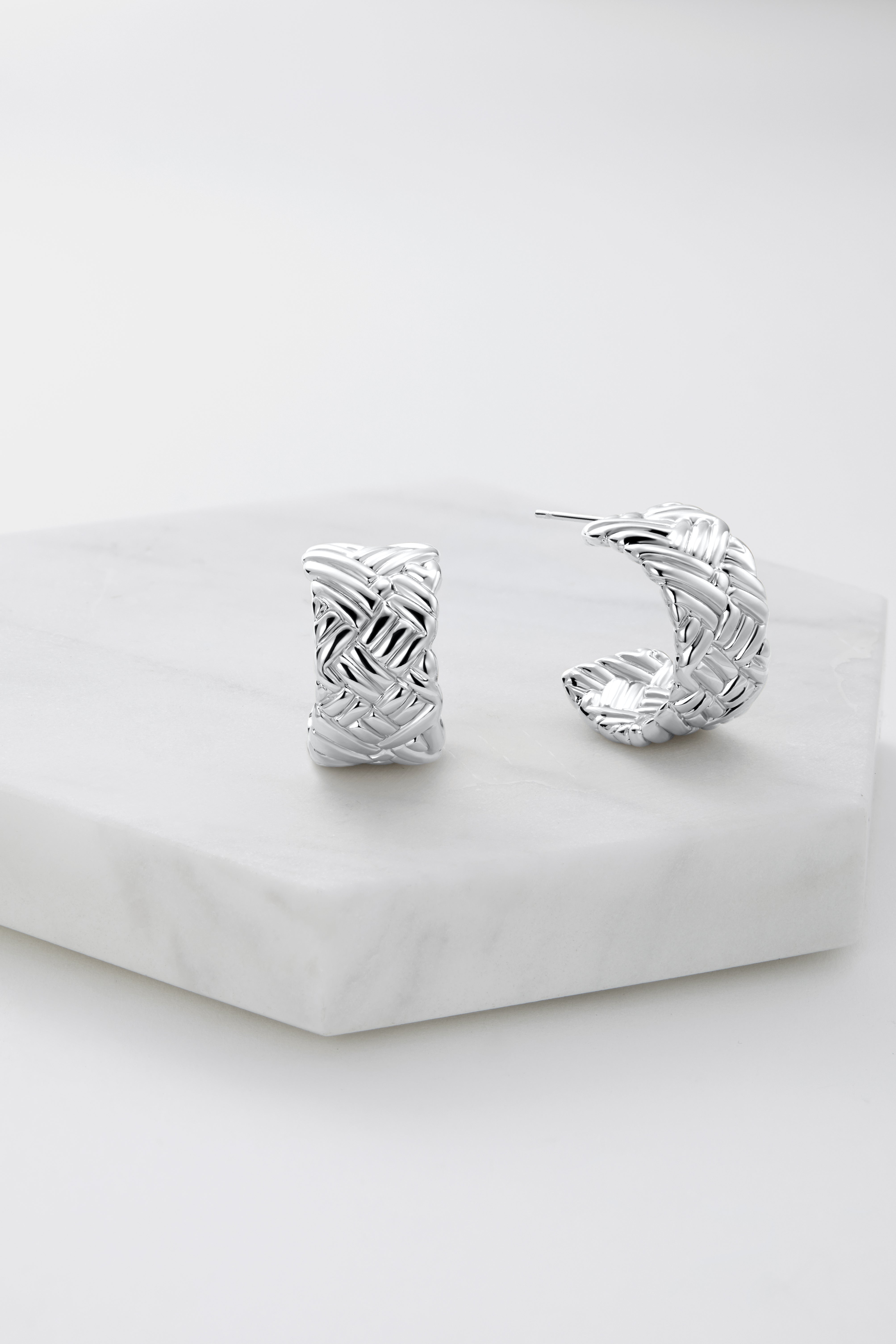 Maisy Hoop - Silver