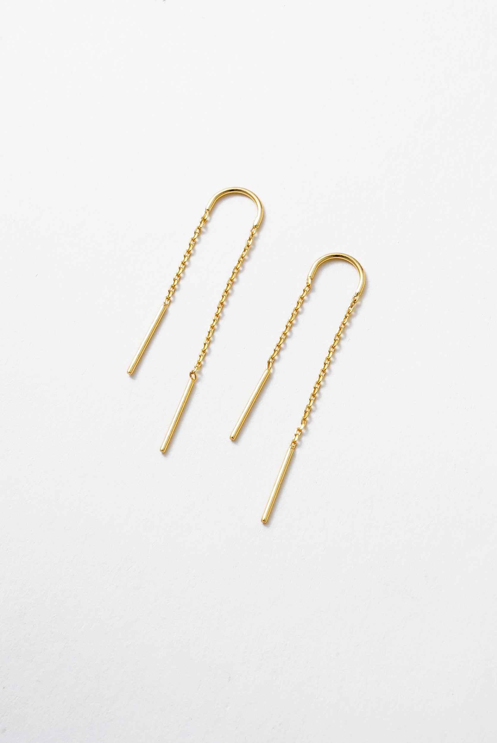 Ivy thread Earring - Gold