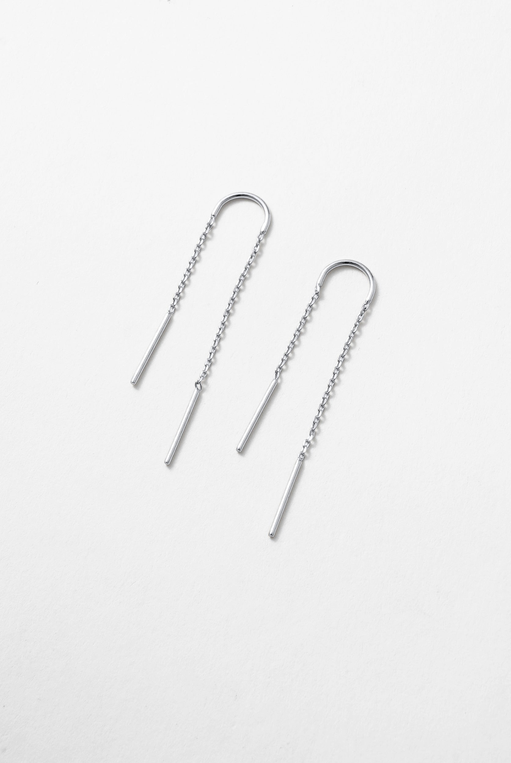 Ivy thread Earring - Silver