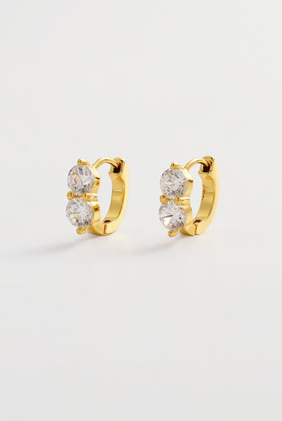 Amore & Zoe Huggie Stack