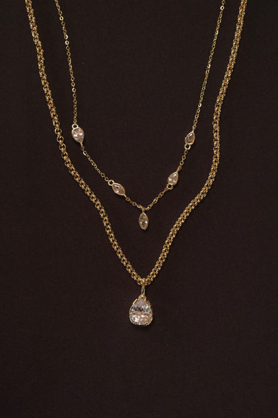 Esther & Ingrid Necklace Duo - Gold