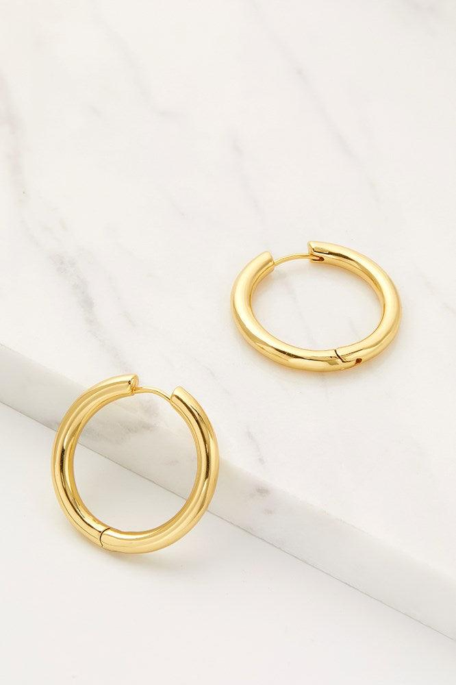 Kendall Hoop Gold - Large