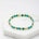 Elastic beaded bracelet collection 
