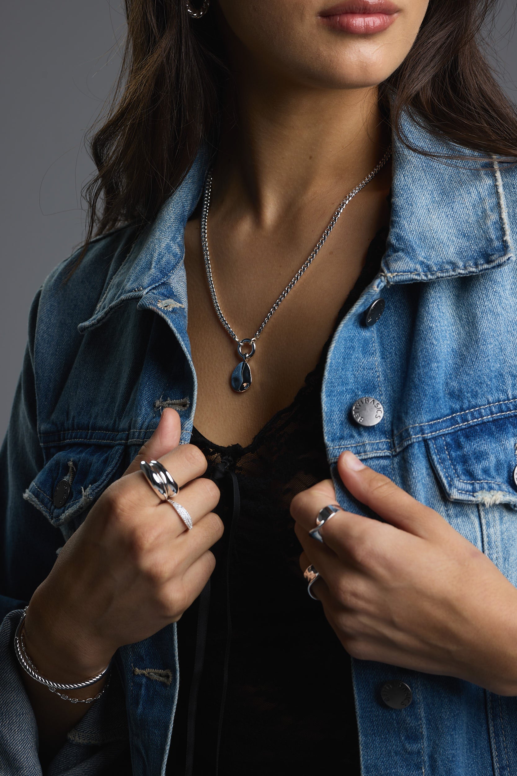Willow Necklace - Silver