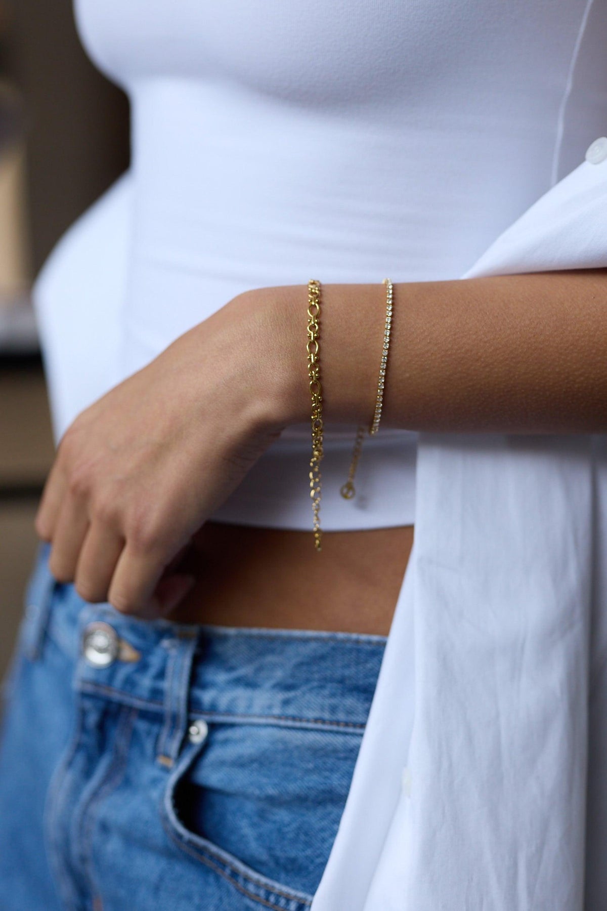 Gold Pip Bracelet — Zafino Australia (2 of 4)