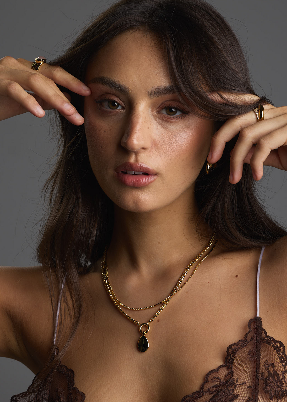 Gold Willow Necklace — Zafino Australia (2 of 2)