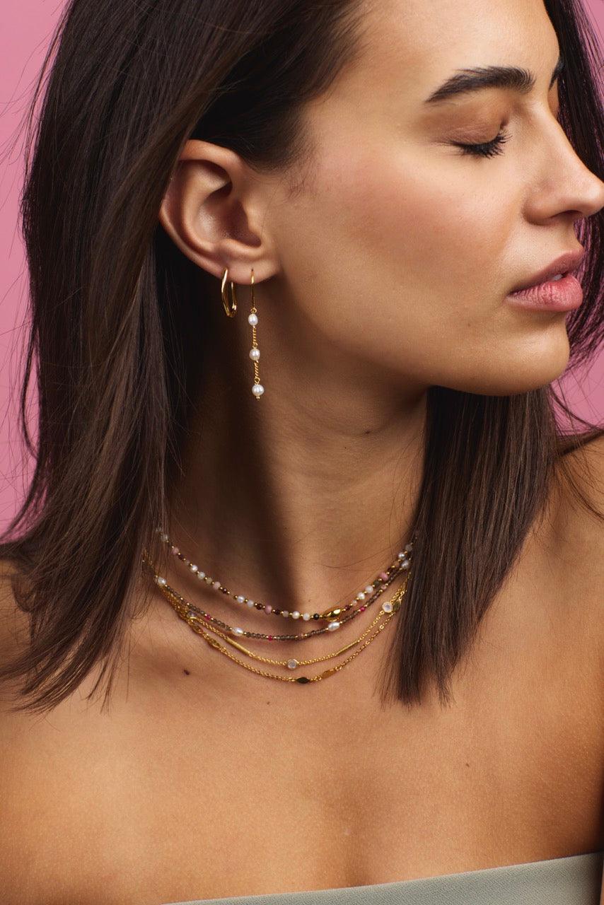 Monique Necklace - Smokey