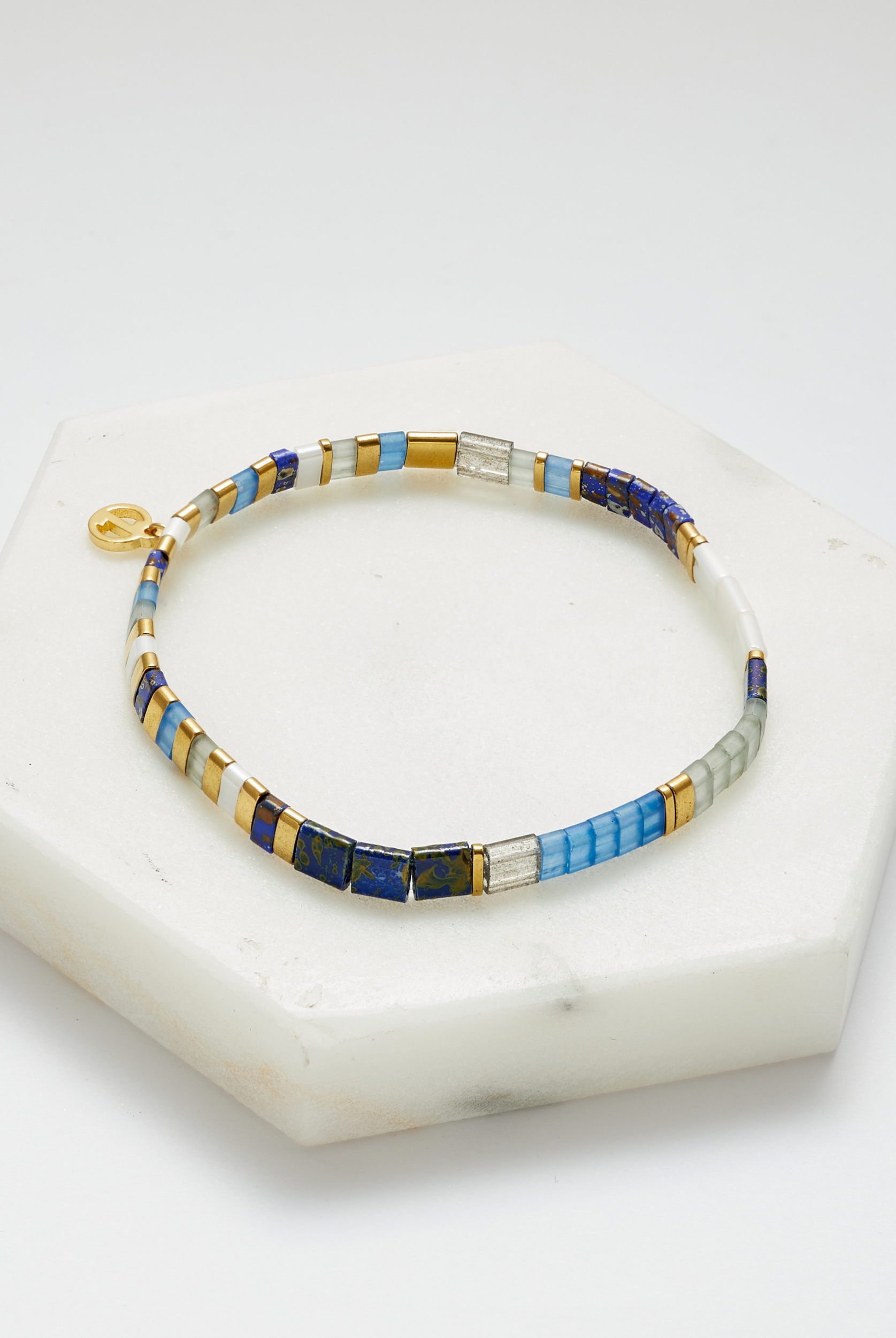 Tile Bracelet - Navy