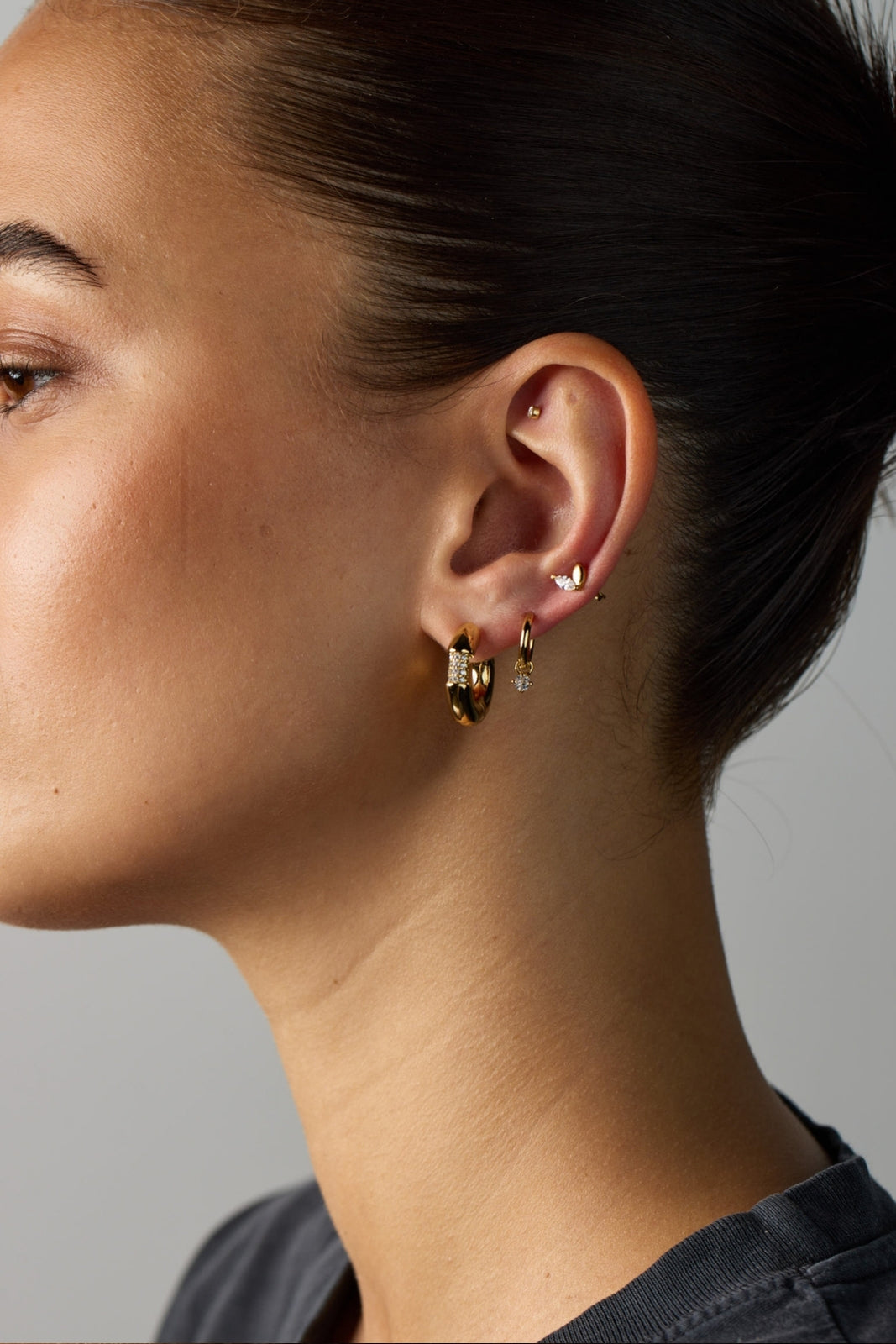 Sienna Stud Earring - 925 Silver
