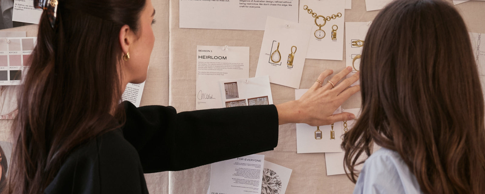 about Zafino, the founder, design philosophy & mission.  