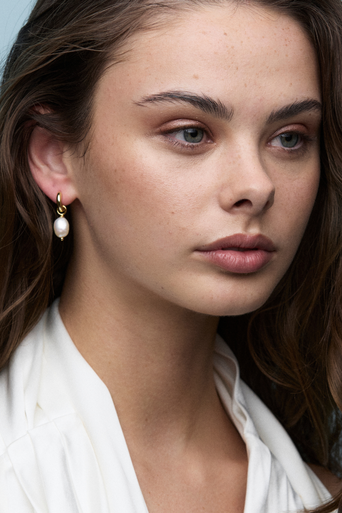 Charlie Mini Hoop - Gold