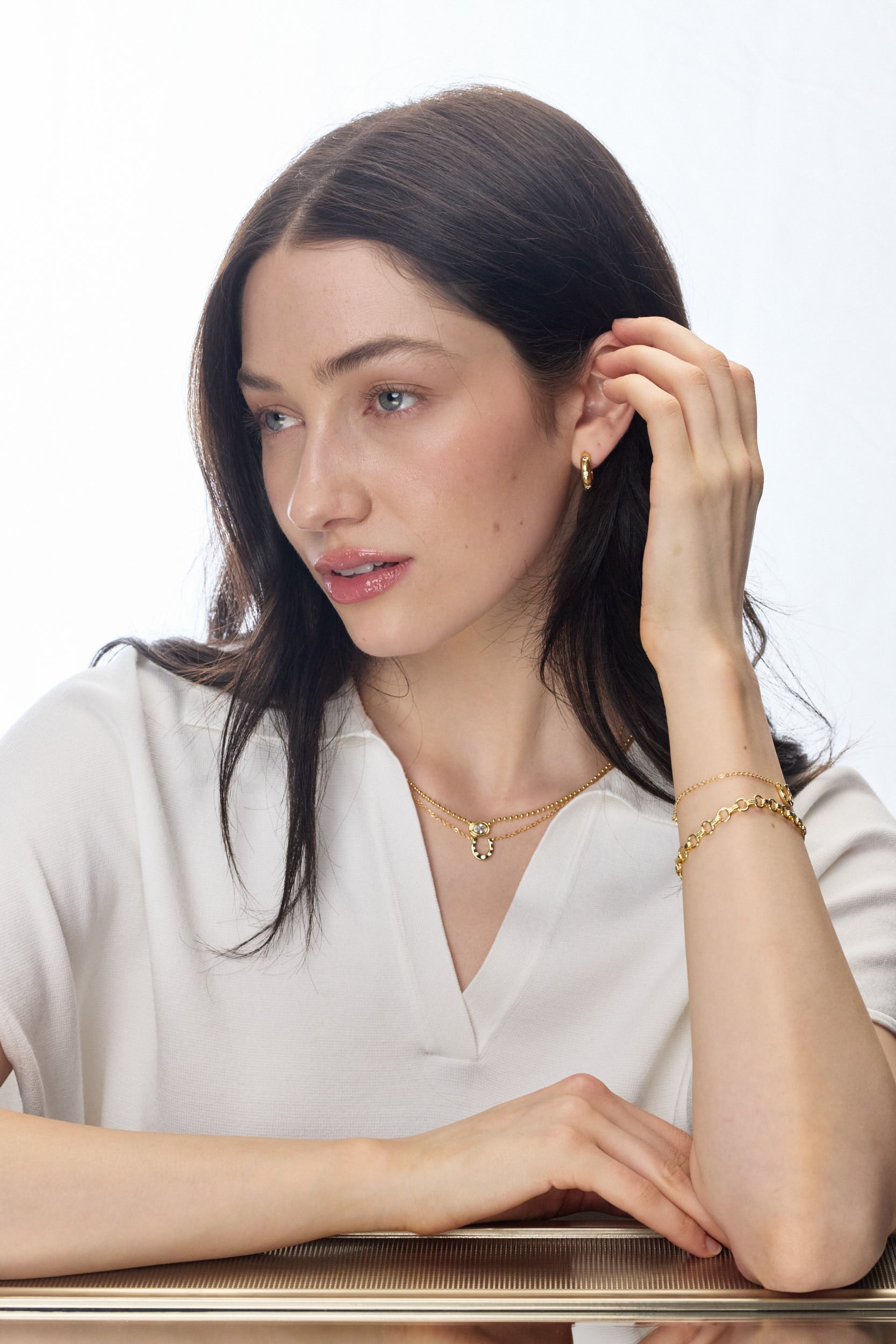 Gold Talia Hoop — Zafino Australia (4 of 6)