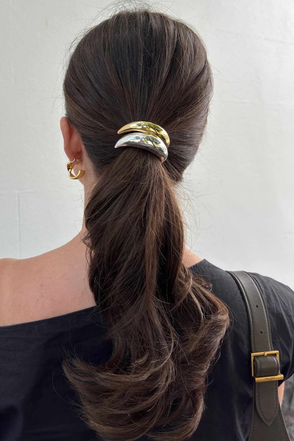 Tessa Hair Cuff - Silver