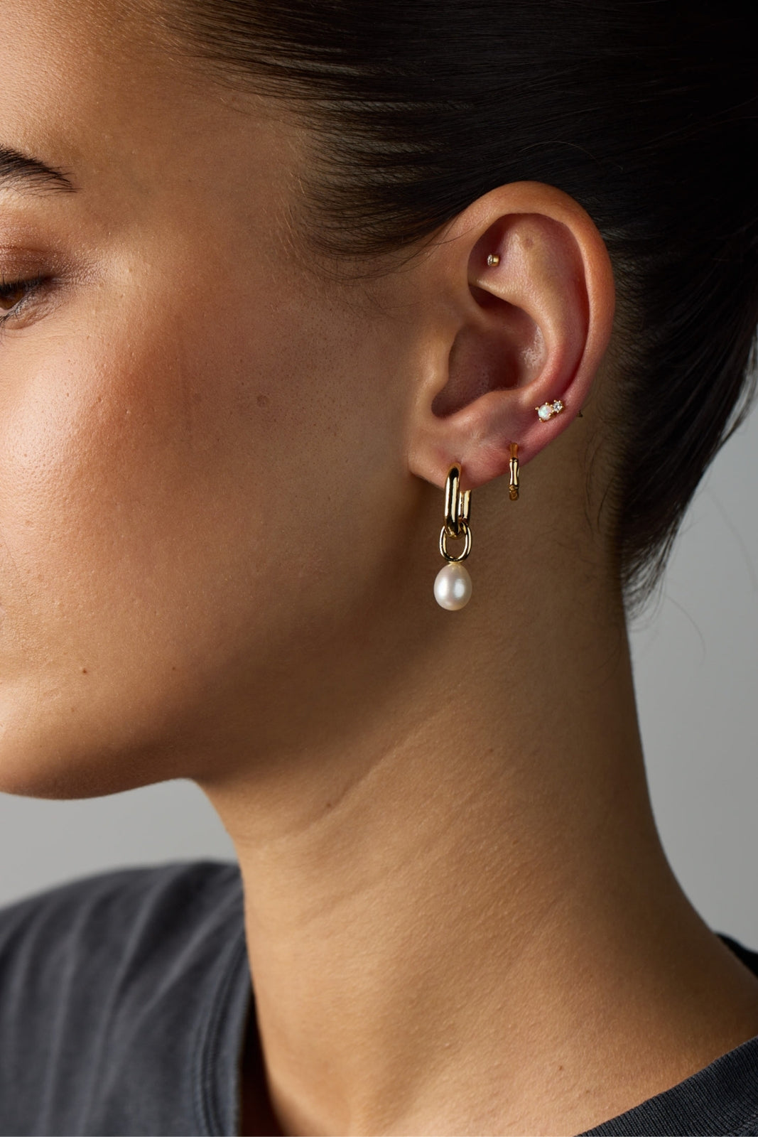 Silver Prue Earrings — Zafino Australia (2 of 3)