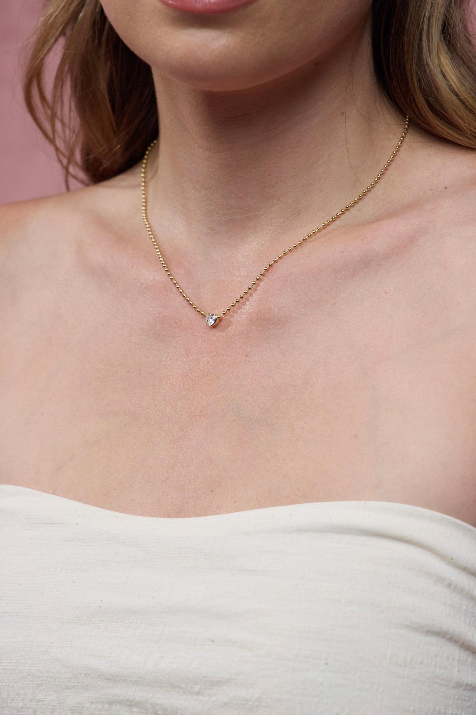 Amor Necklace - Silver