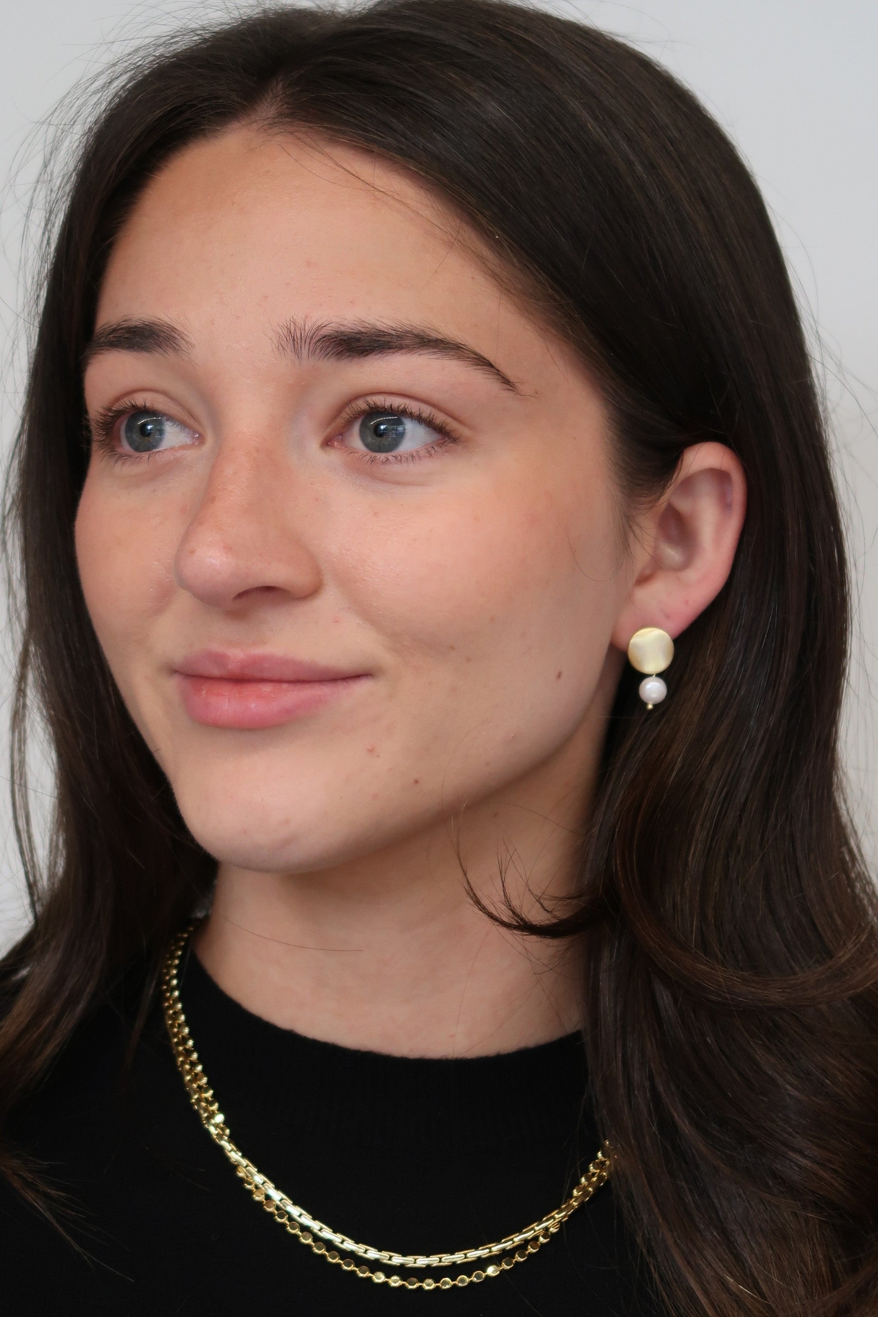 Hazel Brushed Earring — Zafino Australia (3 of 4)