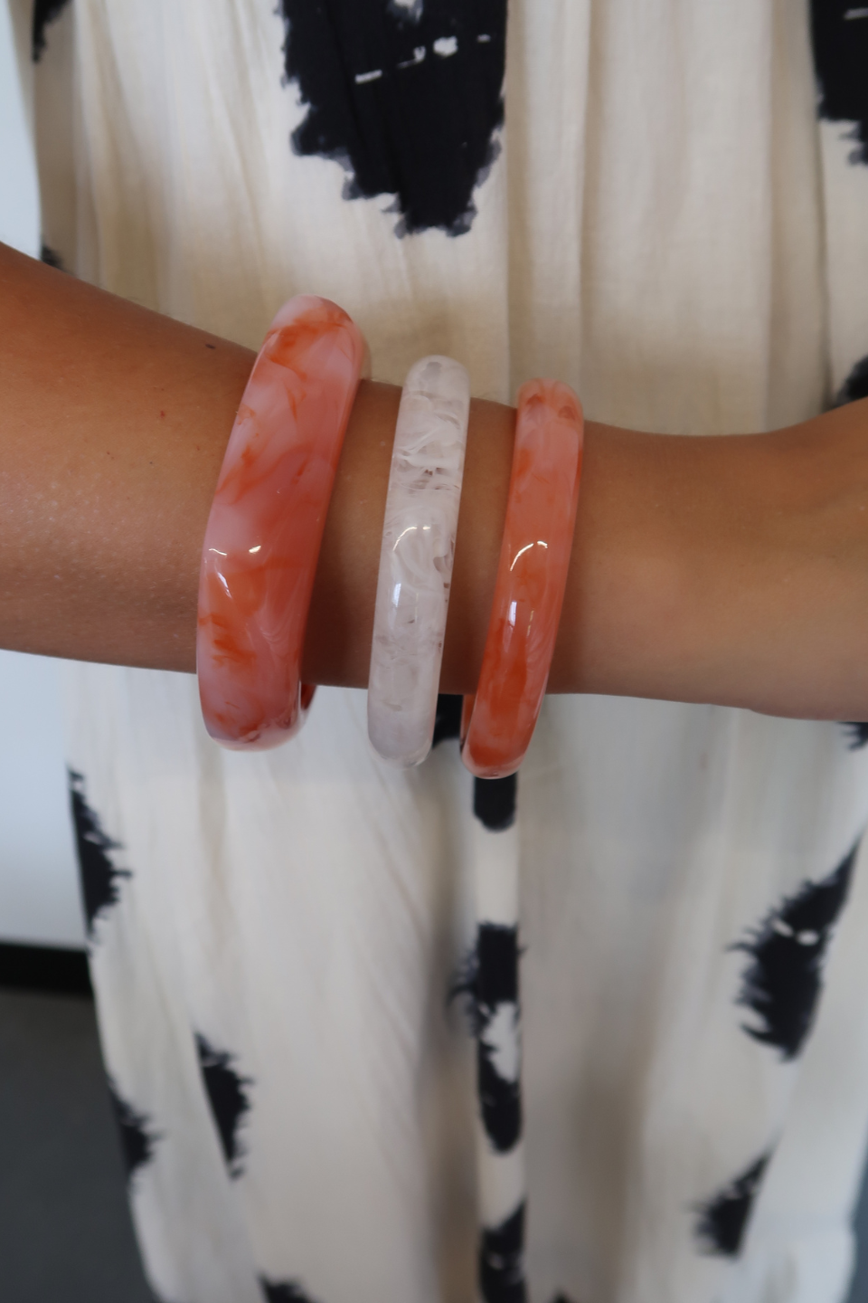 Leilani Bangle - Coral