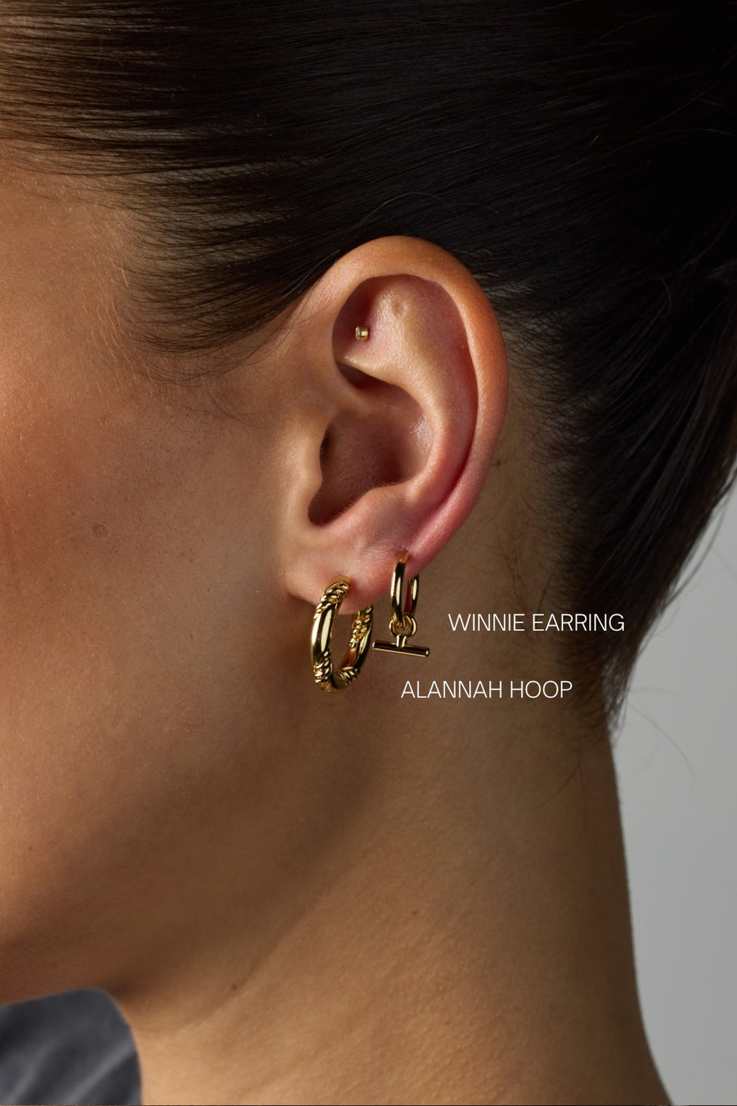 Alannah Hoop - Gold