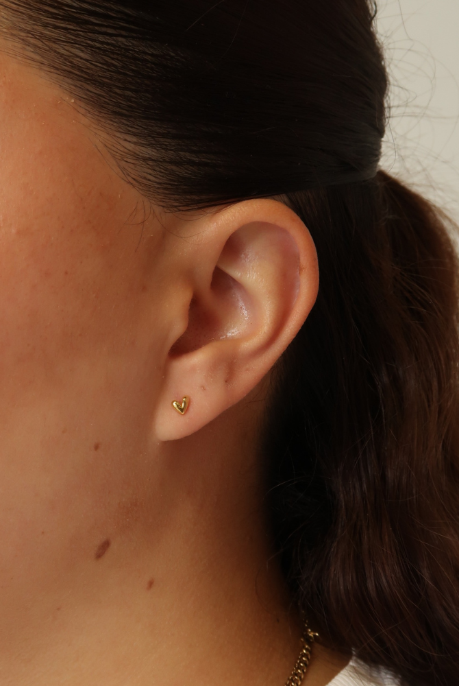 Nora Stud Earring - Silver