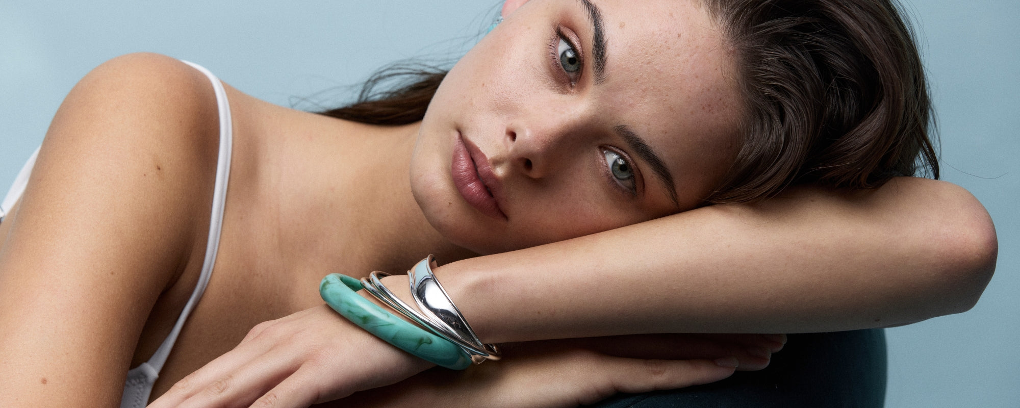 Stackable silver bangles – minimalist everyday jewellery