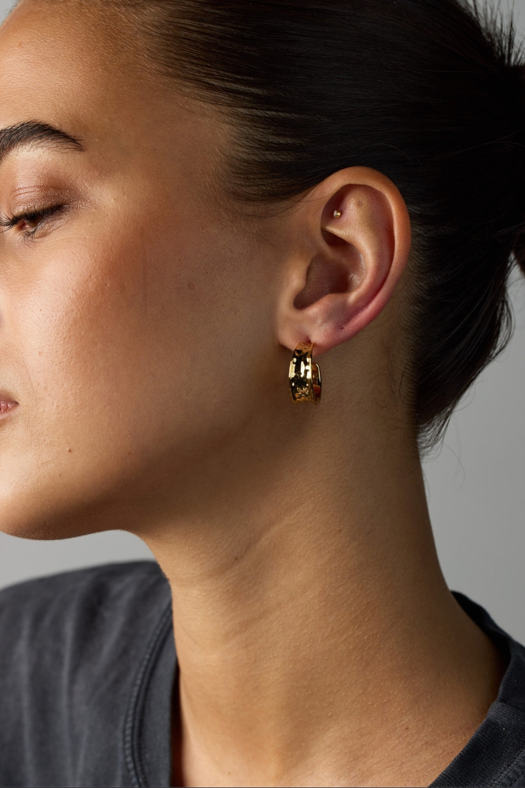 Bianca Mini Hoops - Gold