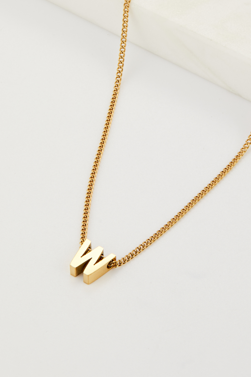 Letter Necklace W