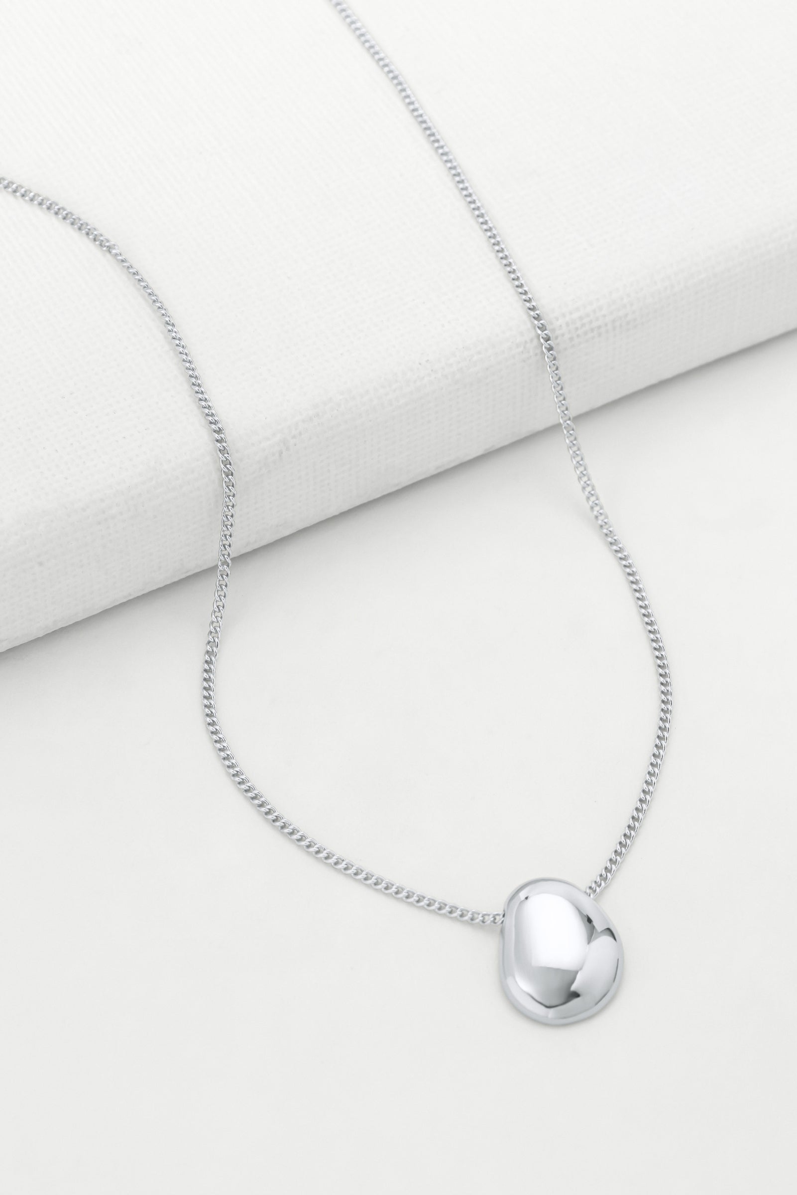 Clare Necklace - Silver