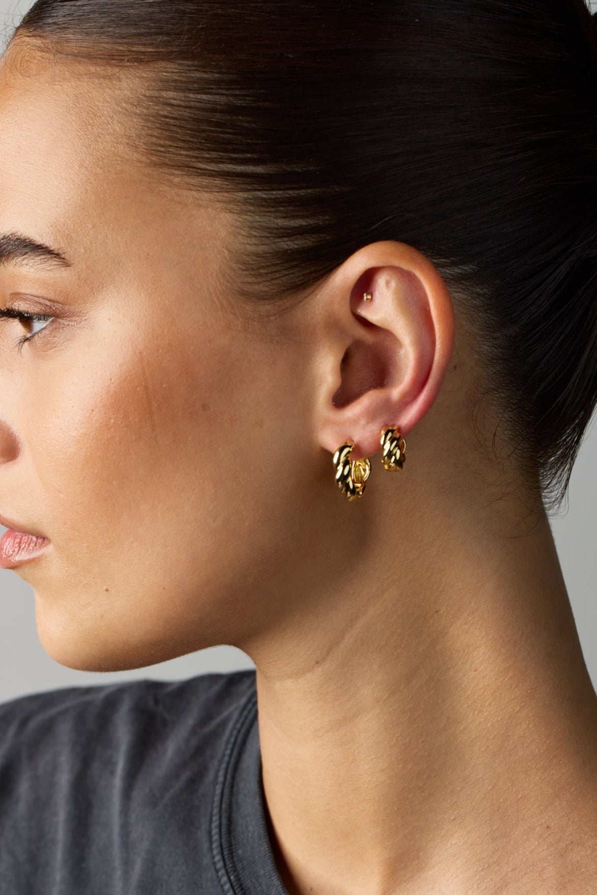 Maya Hoop - Gold