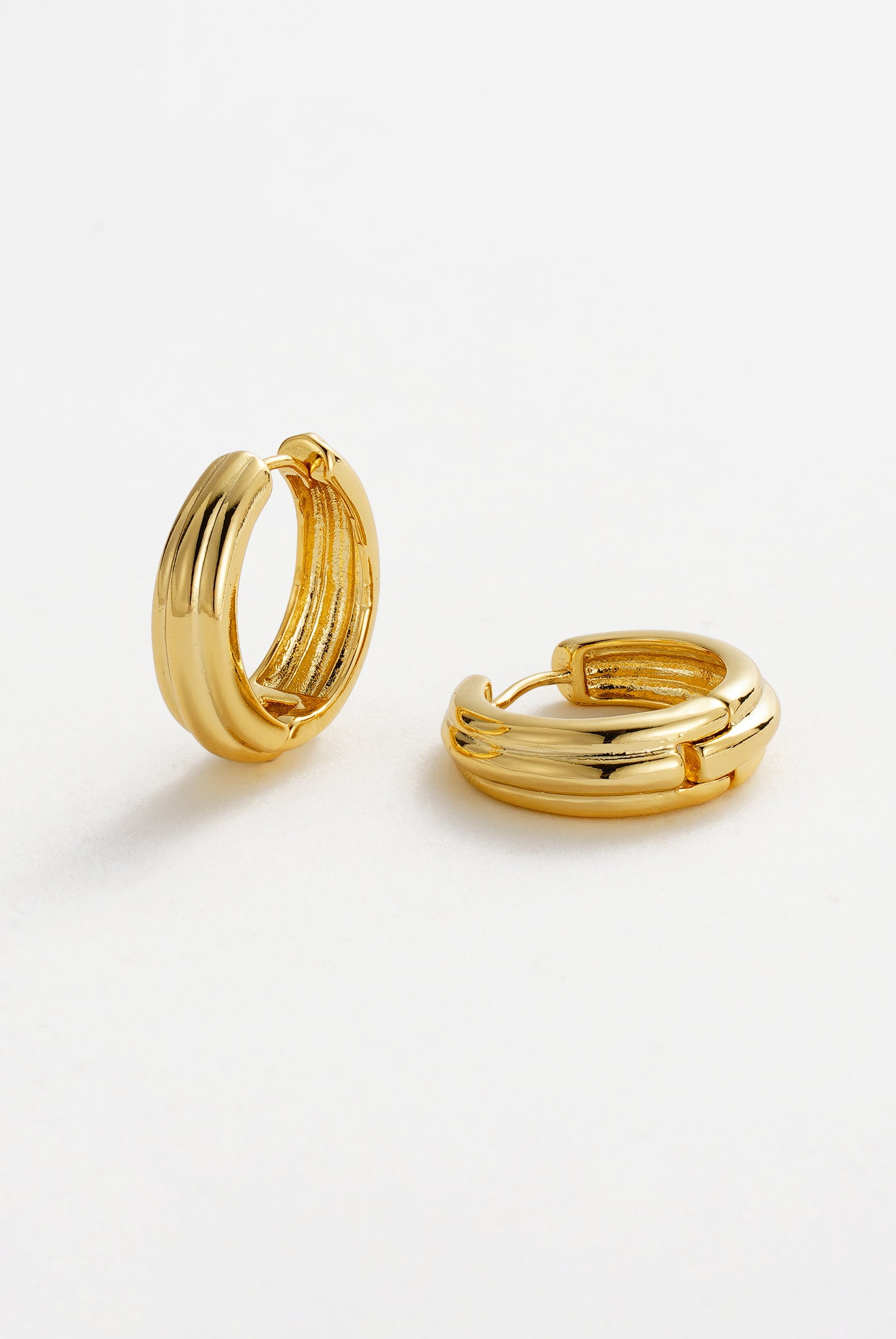 Paris Hoop Earring - Gold