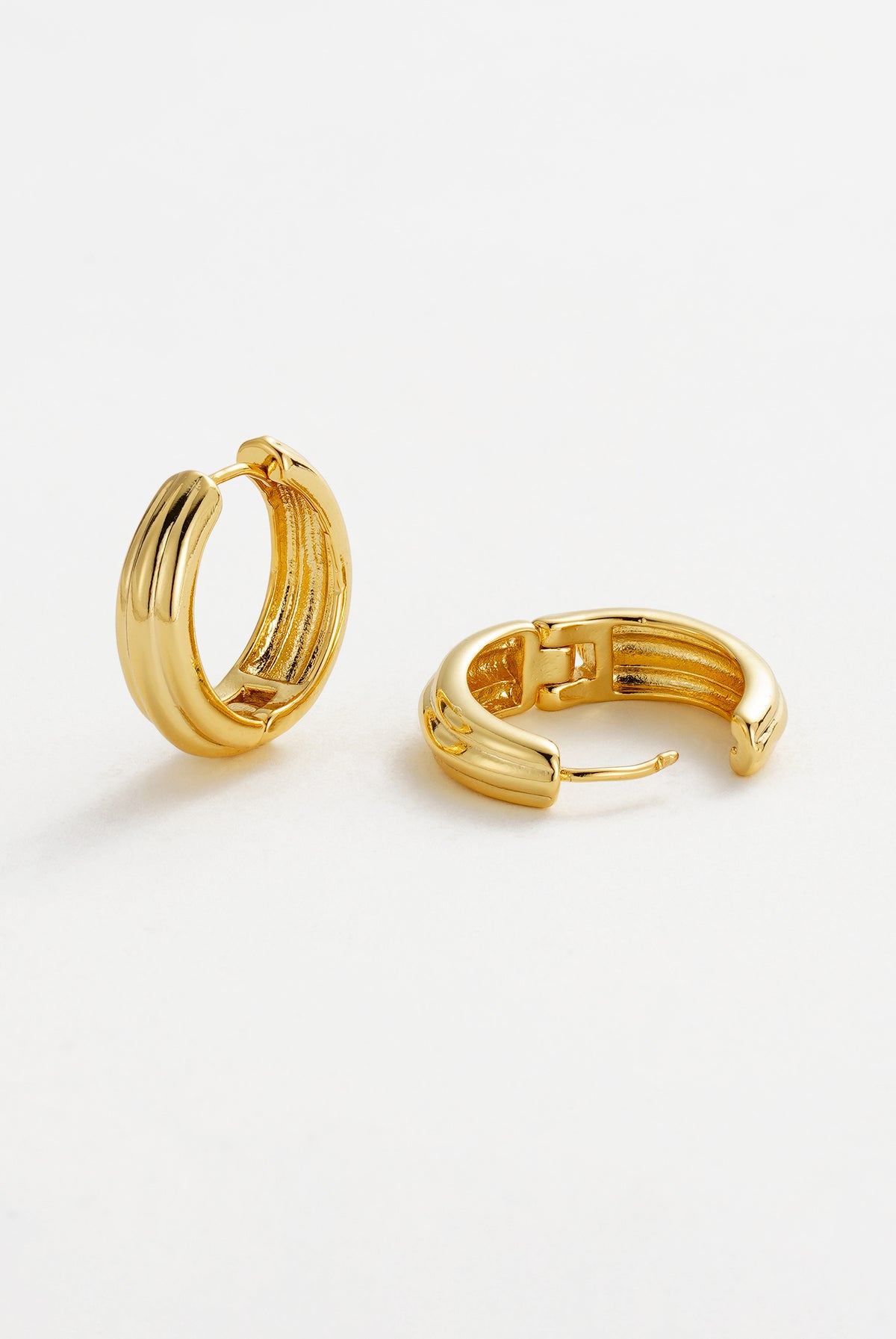 Gold Paris Hoop Earring — Zafino Australia (4 of 8)