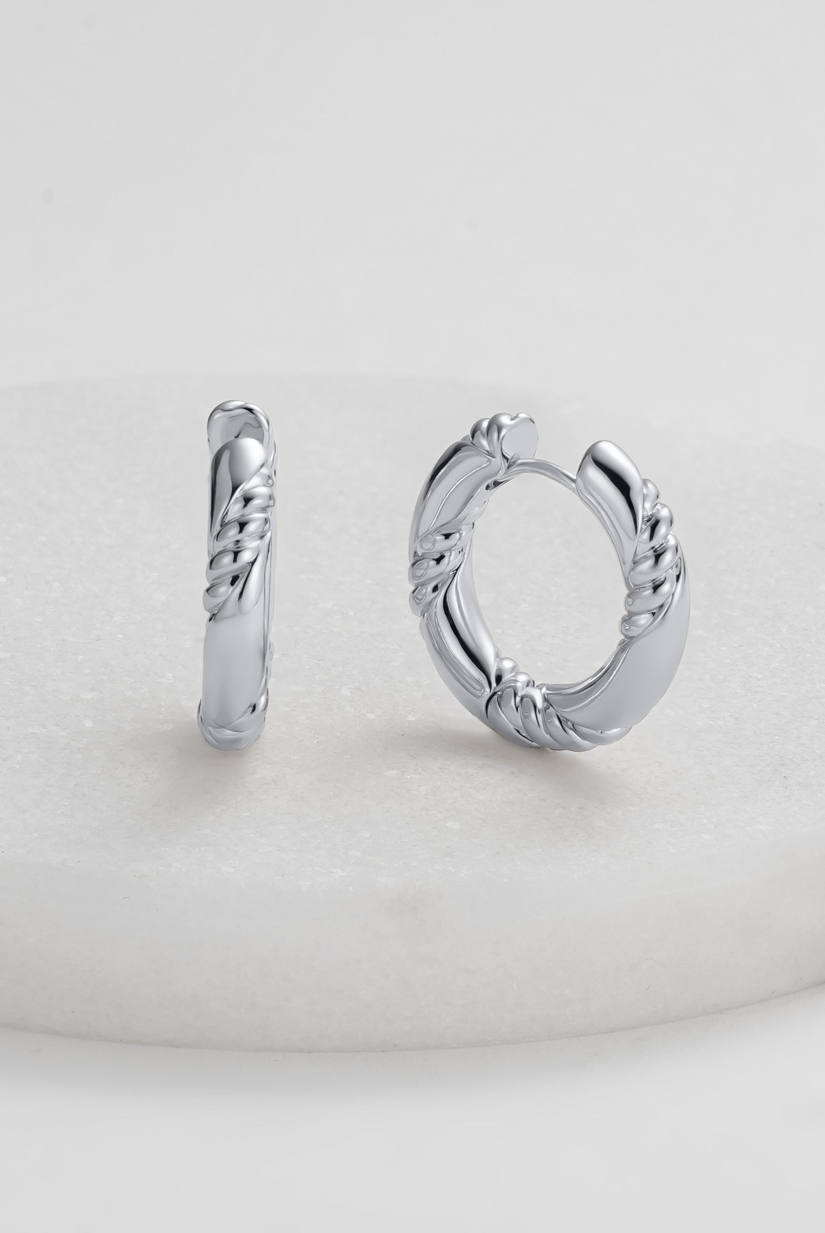 Alannah Hoop - Silver