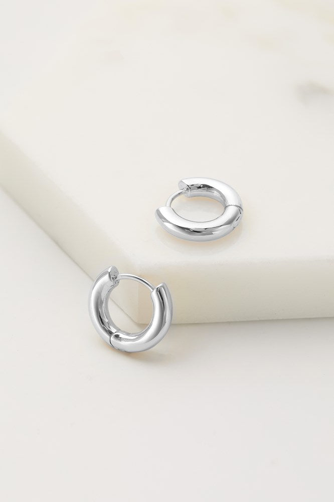 Kendall Hoop Silver - Small