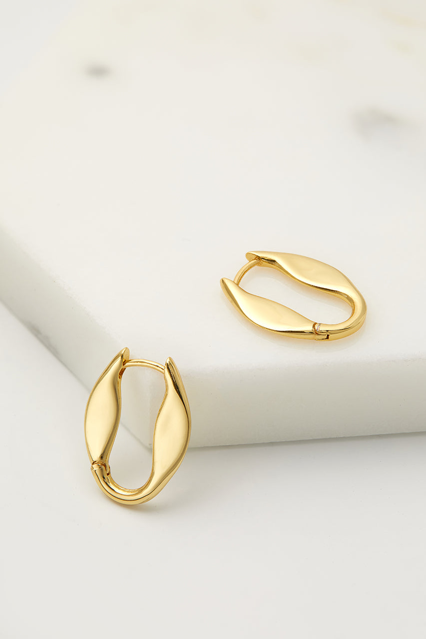 Rose Earring - Gold