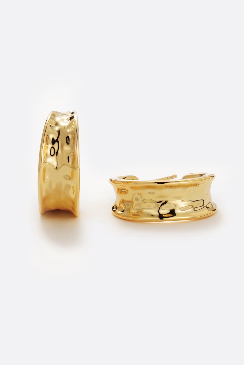 Gold Bianca Mini Hoops — Zafino Australia (5 of 7)
