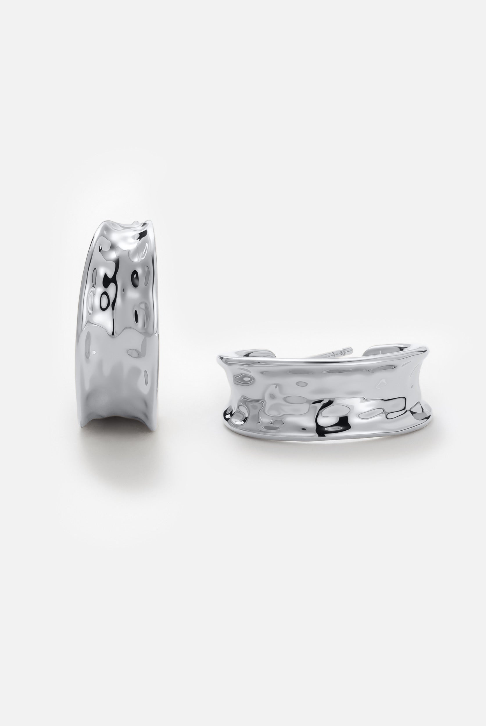 Bianca Mini Hoops - Silver