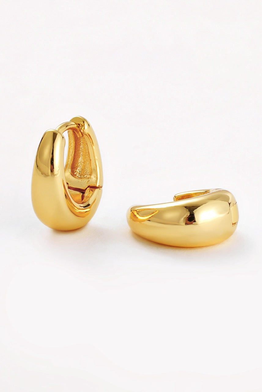 Steph Hoop Medium - Gold