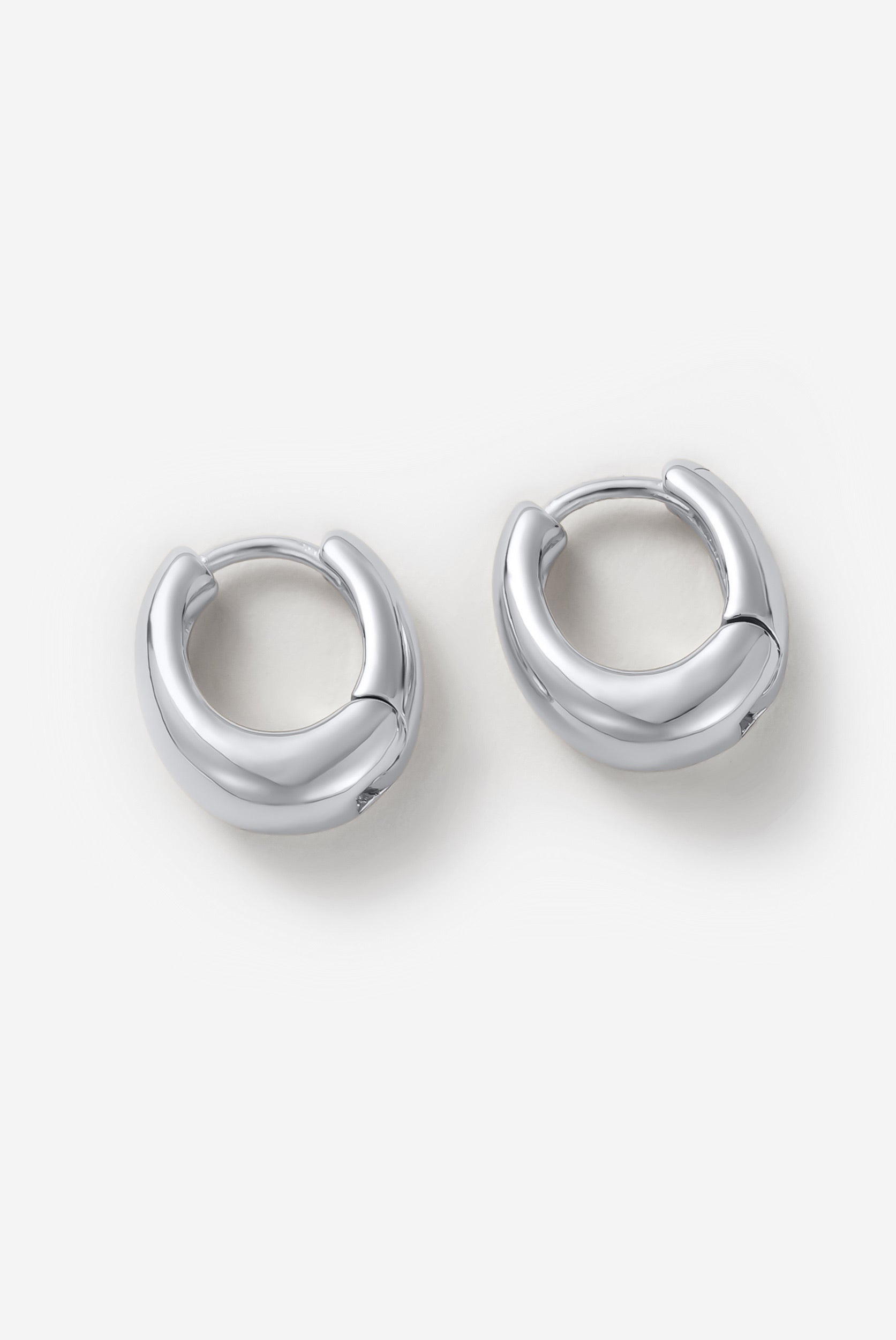Steph Hoop Medium - Silver