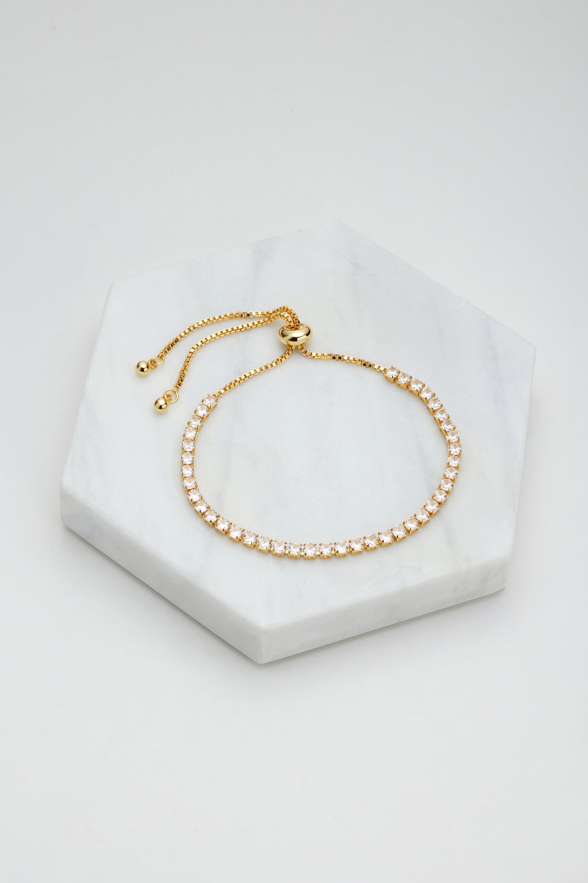 Gold Nikki Tennis Bracelet — Zafino Australia (4 of 5)