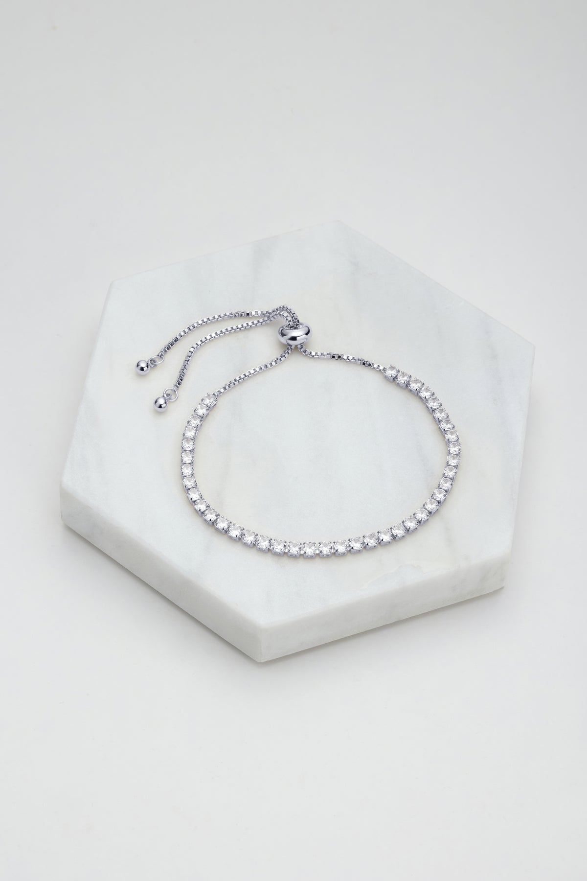 Silver Nikki Tennis Bracelet — Zafino Australia (5 of 5)