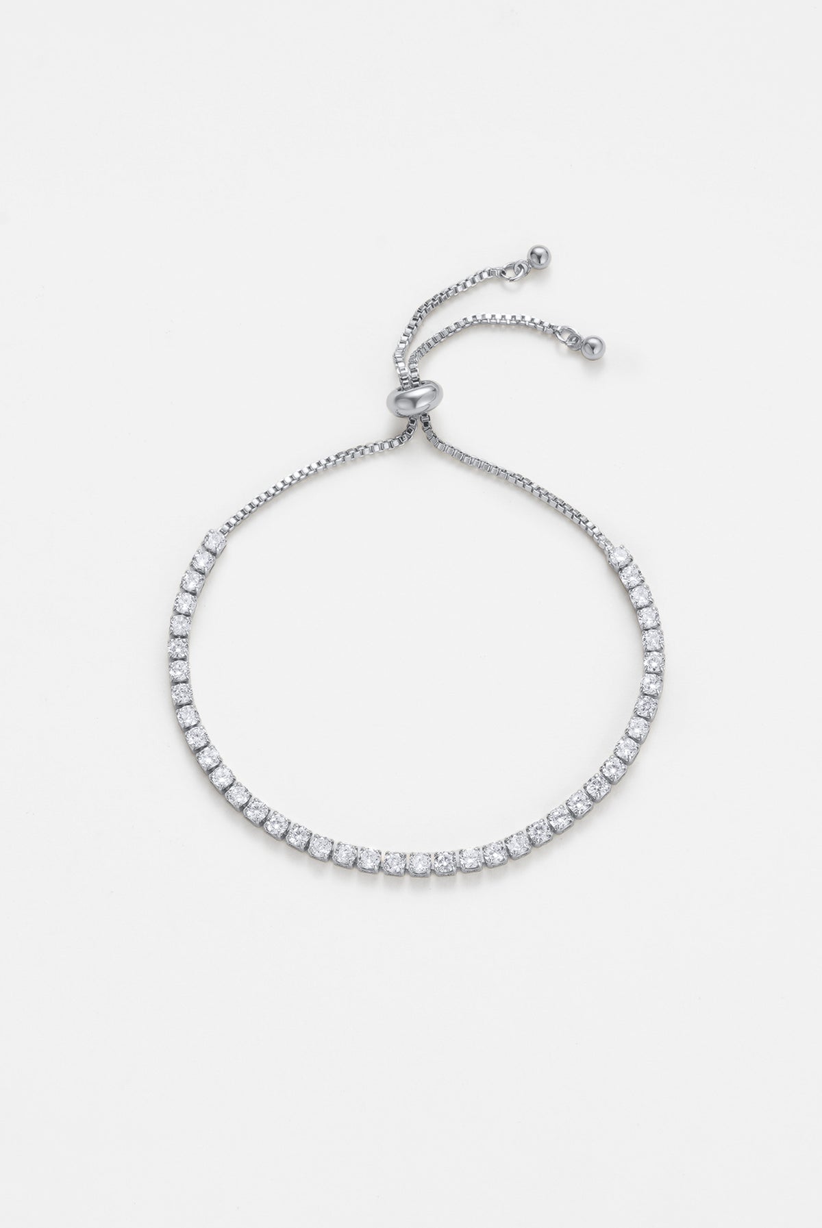 Silver Nikki Tennis Bracelet — Zafino Australia (3 of 5)