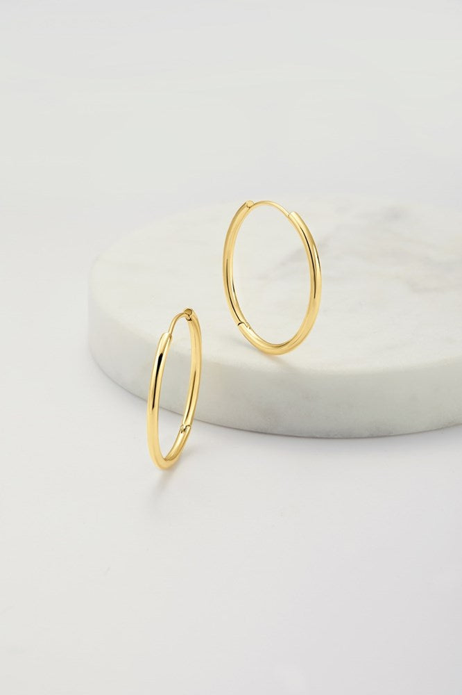 Delilah Hoop Large - Gold