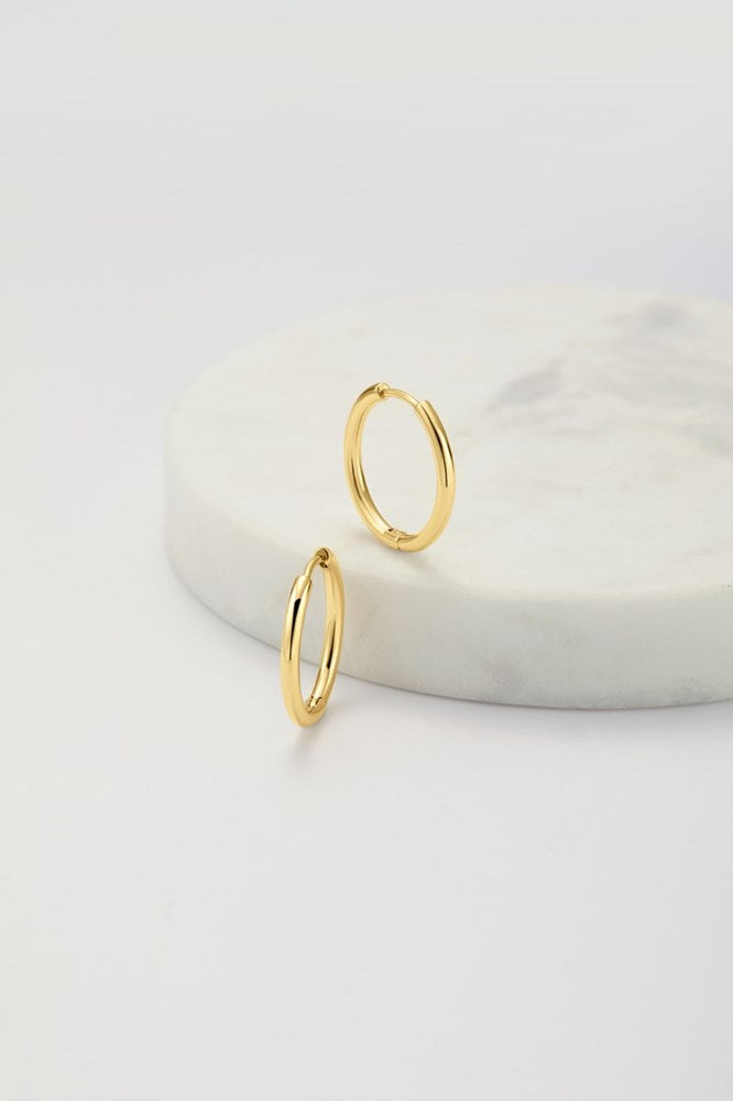 Delilah Hoop Medium - Gold