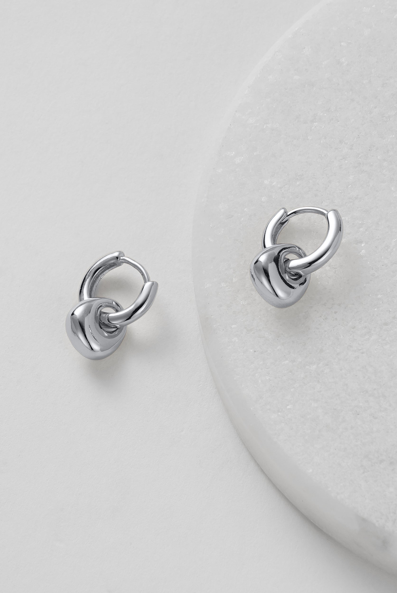 Sadie Hoop - Silver
