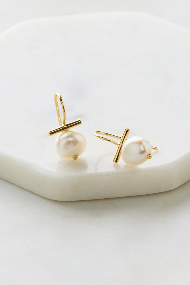 Sierra Earring - Pearl
