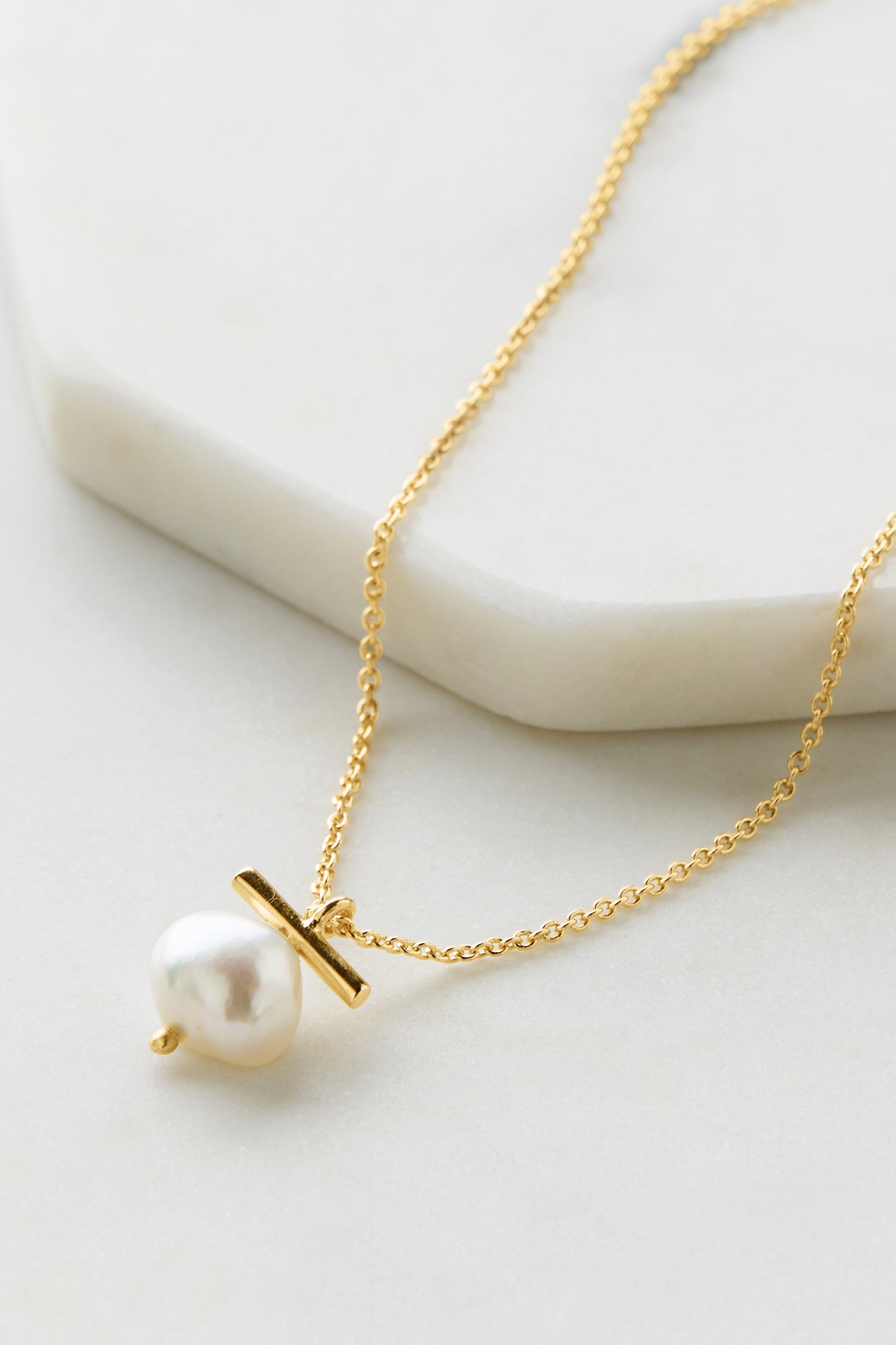 Sierra Necklace - Pearl
