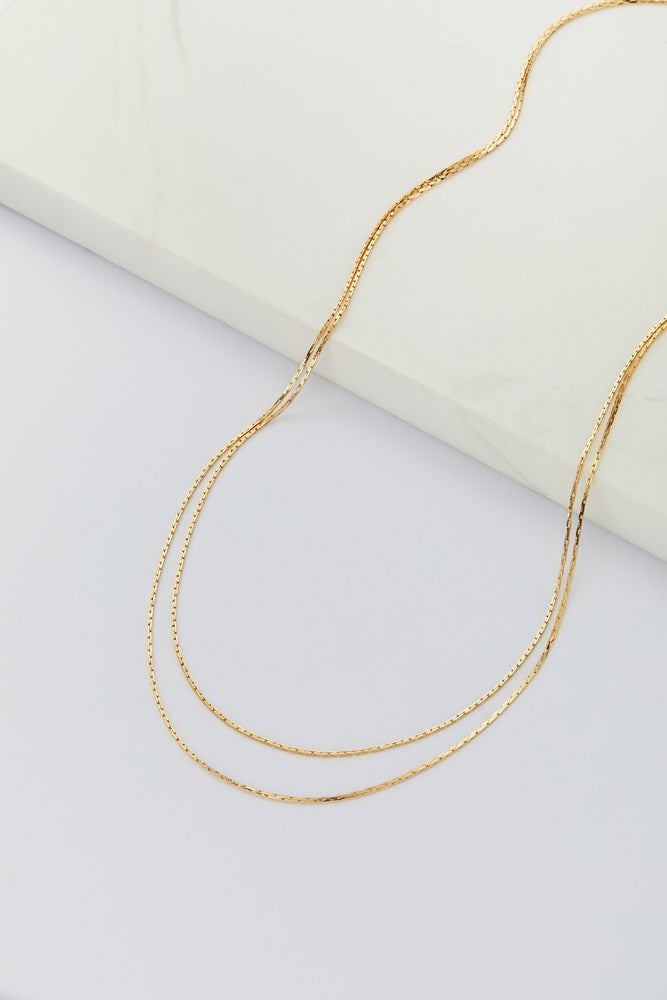Paris Necklace- Gold