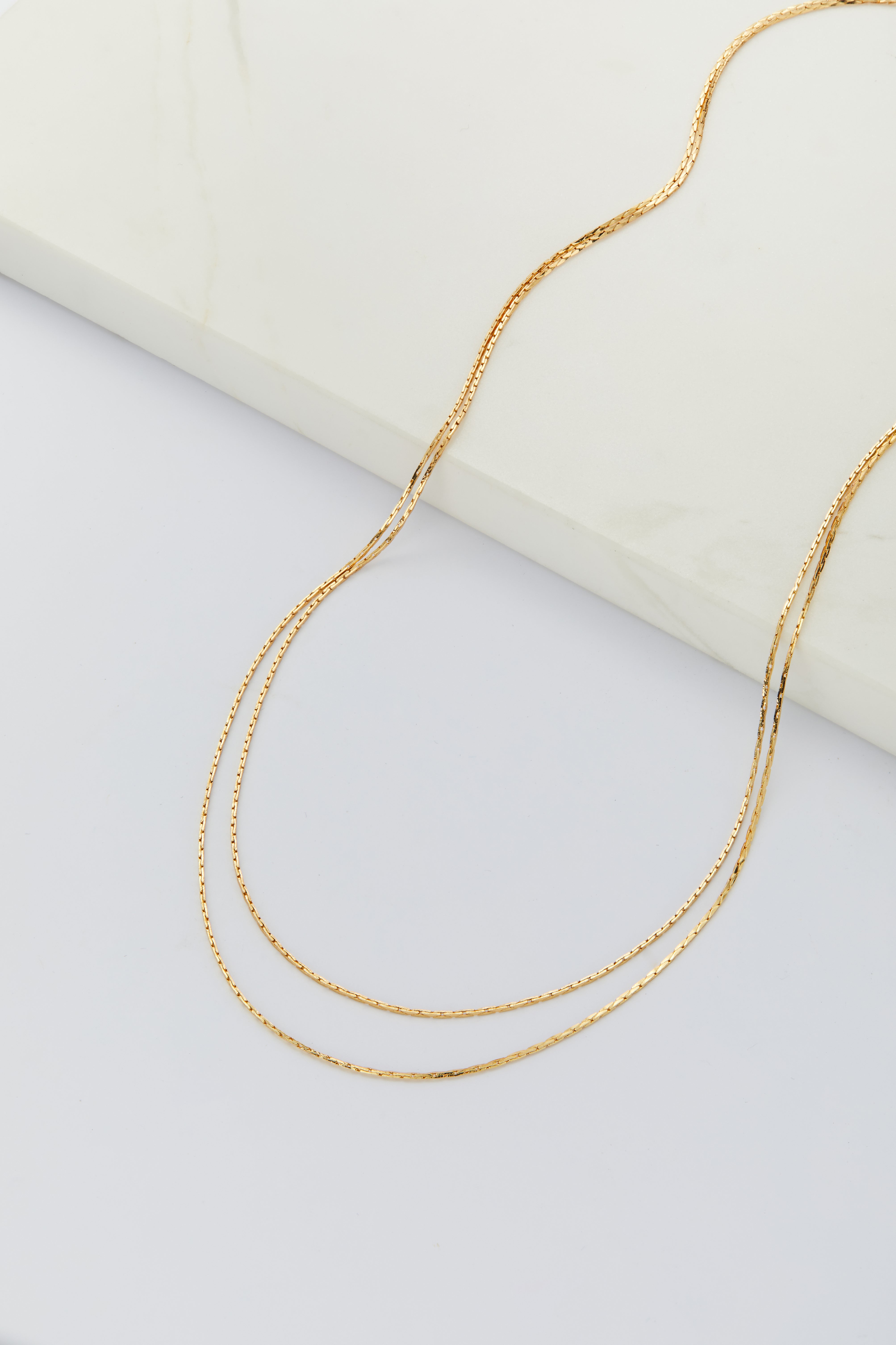 Paris Necklace- Gold