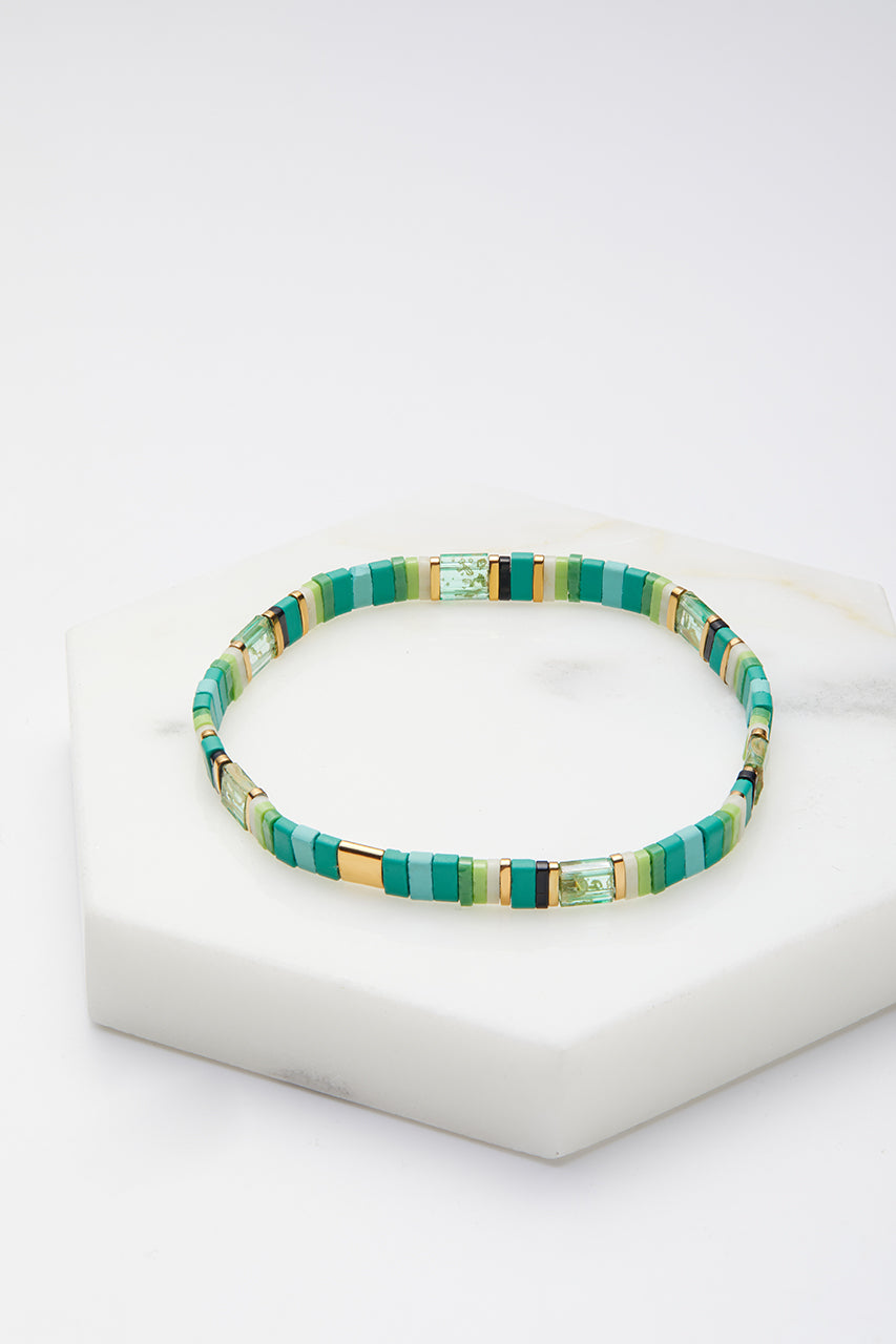 Tile Bracelet - Jade